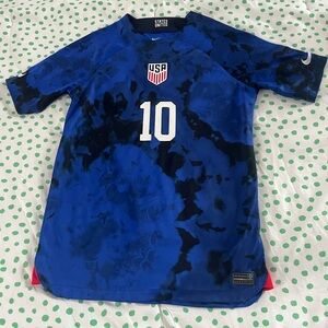 Nike USA Soccer Jersey Blue and Black Tie-Dye